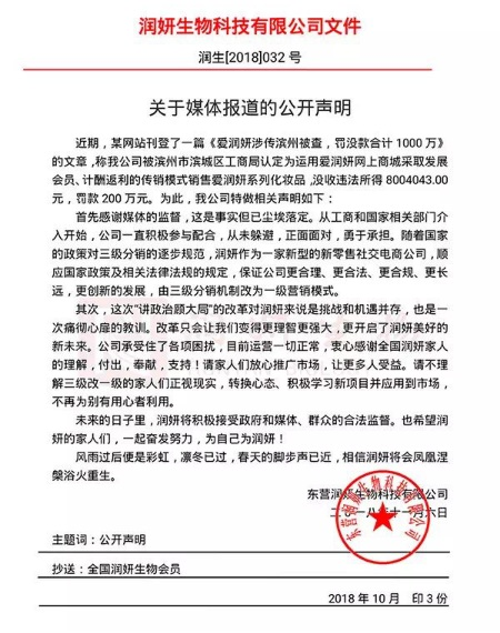 河南省郑州市金水区人民法院对艾润艳网络传销案作出判决